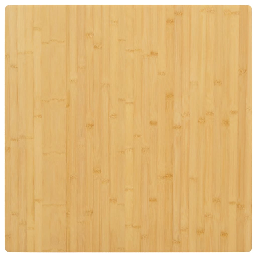 Dessus de table 70x70x1,5 cm bambou - XIOS