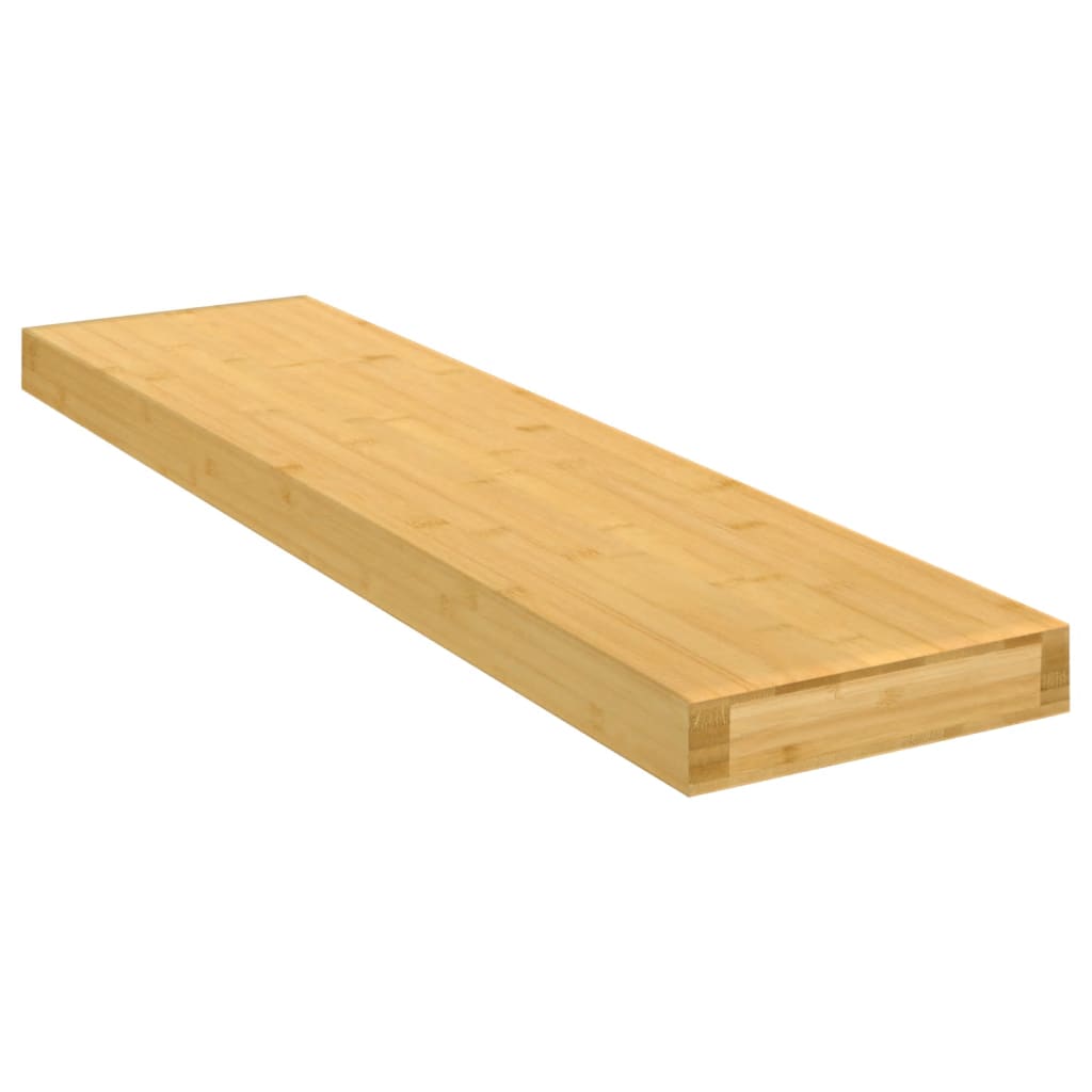 Étagère murale 80x20x4 cm bambou - XIOS