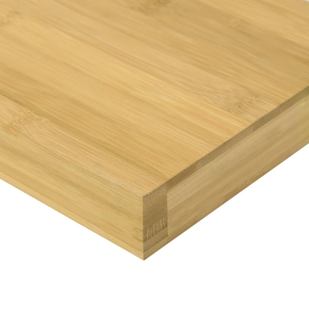 Étagère murale 80x20x4 cm bambou - XIOS