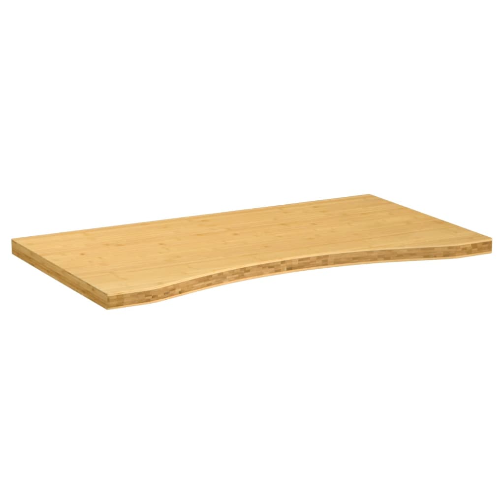 Dessus de bureau 110x60x4 cm bambou