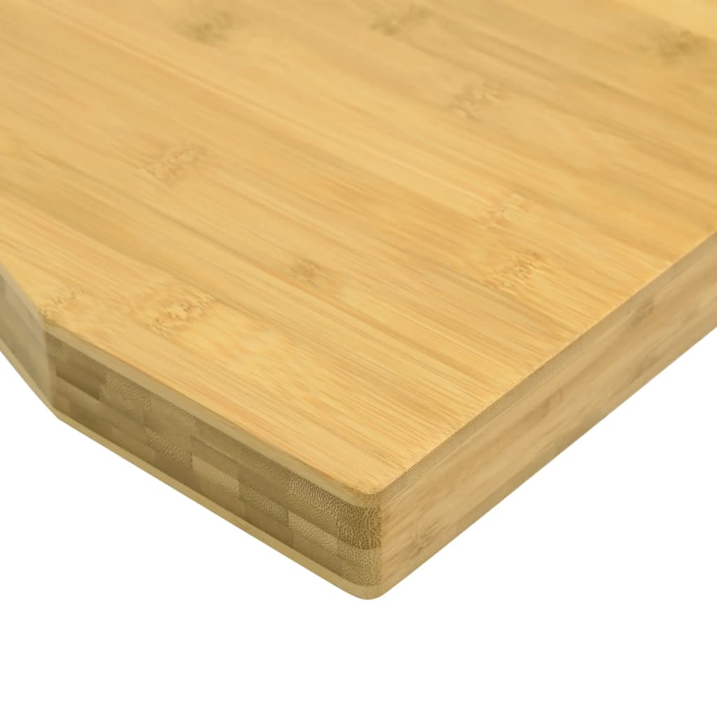 Dessus de bureau 110x60x4 cm bambou