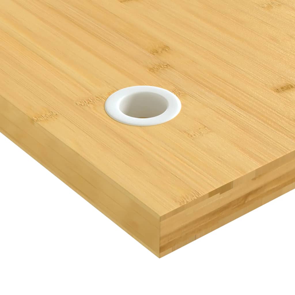 Dessus de bureau 110x55x4 cm bambou