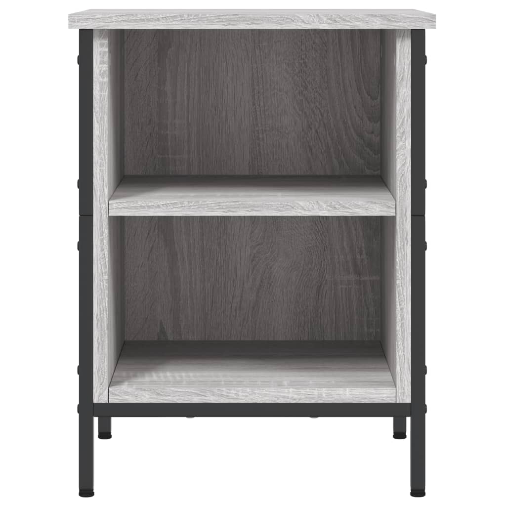 Armoire à chaussures sonoma gris 38x35x50 cm bois d'ingénierie - XIOS
