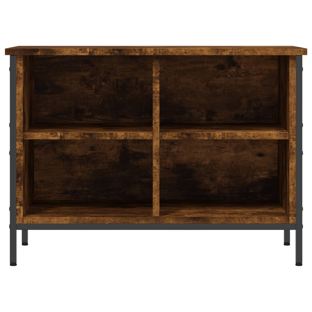 Armoire à chaussures chêne fumé 69x35x50 cm bois d'ingénierie - XIOS