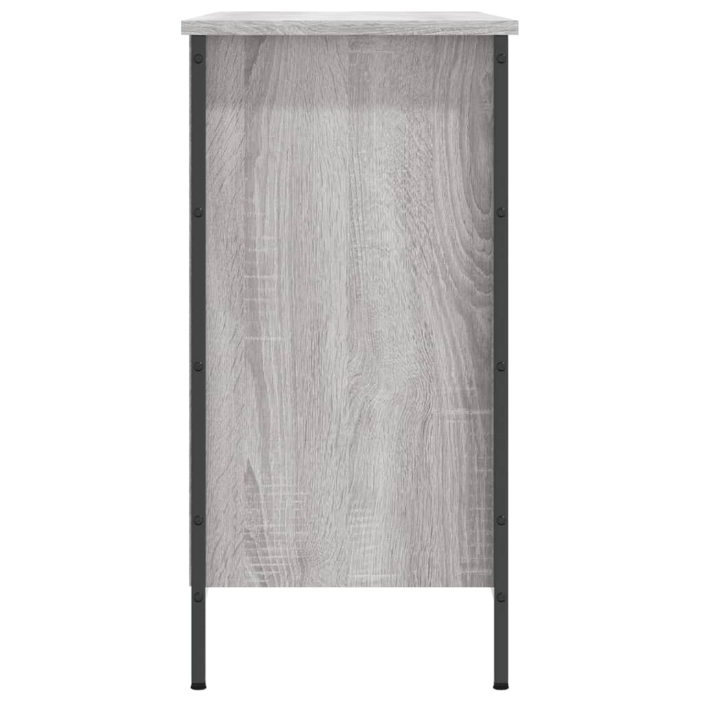 Armoire à chaussures sonoma gris 100x35x70 cm bois d'ingénierie - XIOS