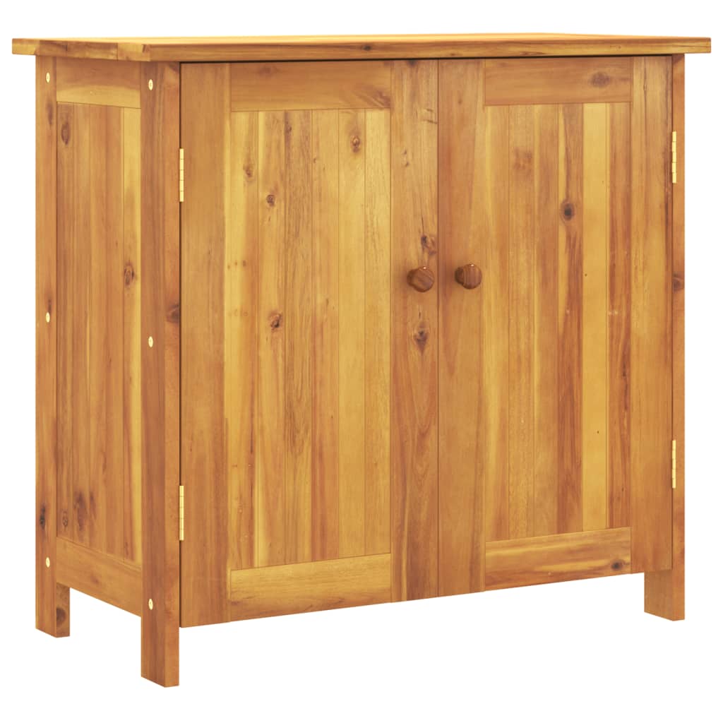 Armoire de jardin 75x35x70 cm bois massif d'acacia - XIOS