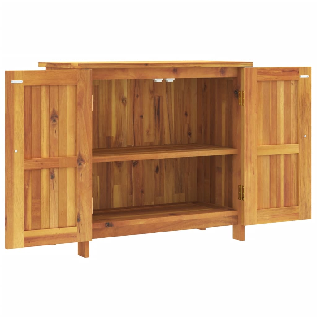 Armoire de jardin 75x35x70 cm bois massif d'acacia - XIOS