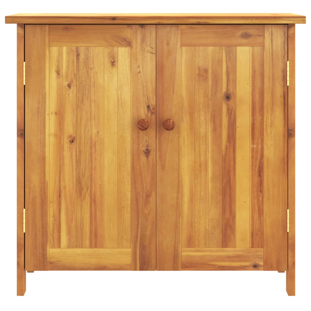 Armoire de jardin 75x35x70 cm bois massif d'acacia - XIOS