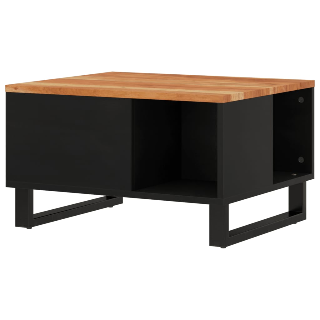 Table basse 60x50x35 cm bois massif d'acacia - XIOS
