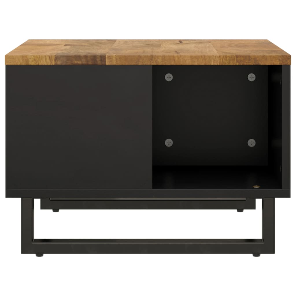 Table basse 60x50x35 cm bois de manguier massif - XIOS