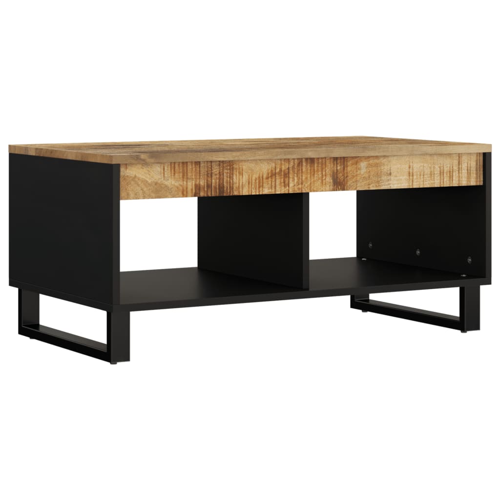 Table basse 90x50x40 cm bois de manguier massif - XIOS