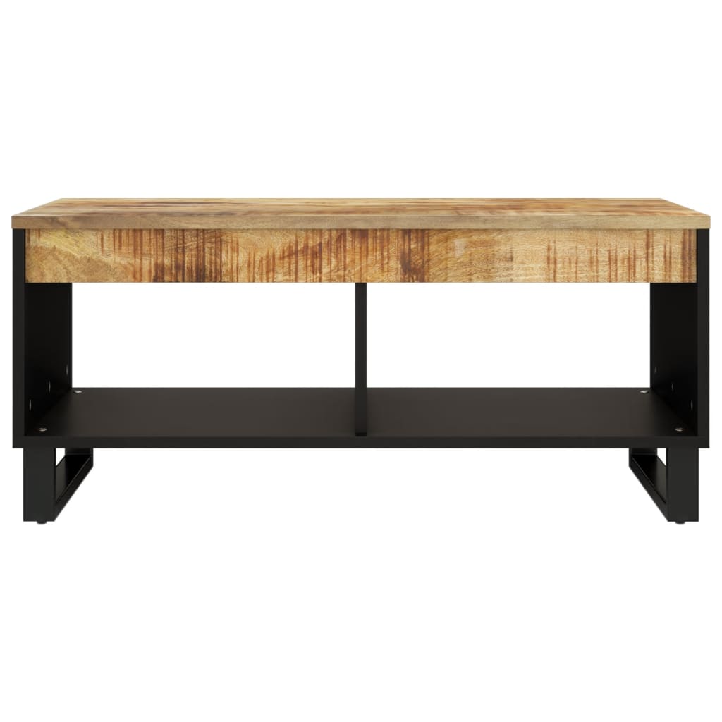 Table basse 90x50x40 cm bois de manguier massif - XIOS