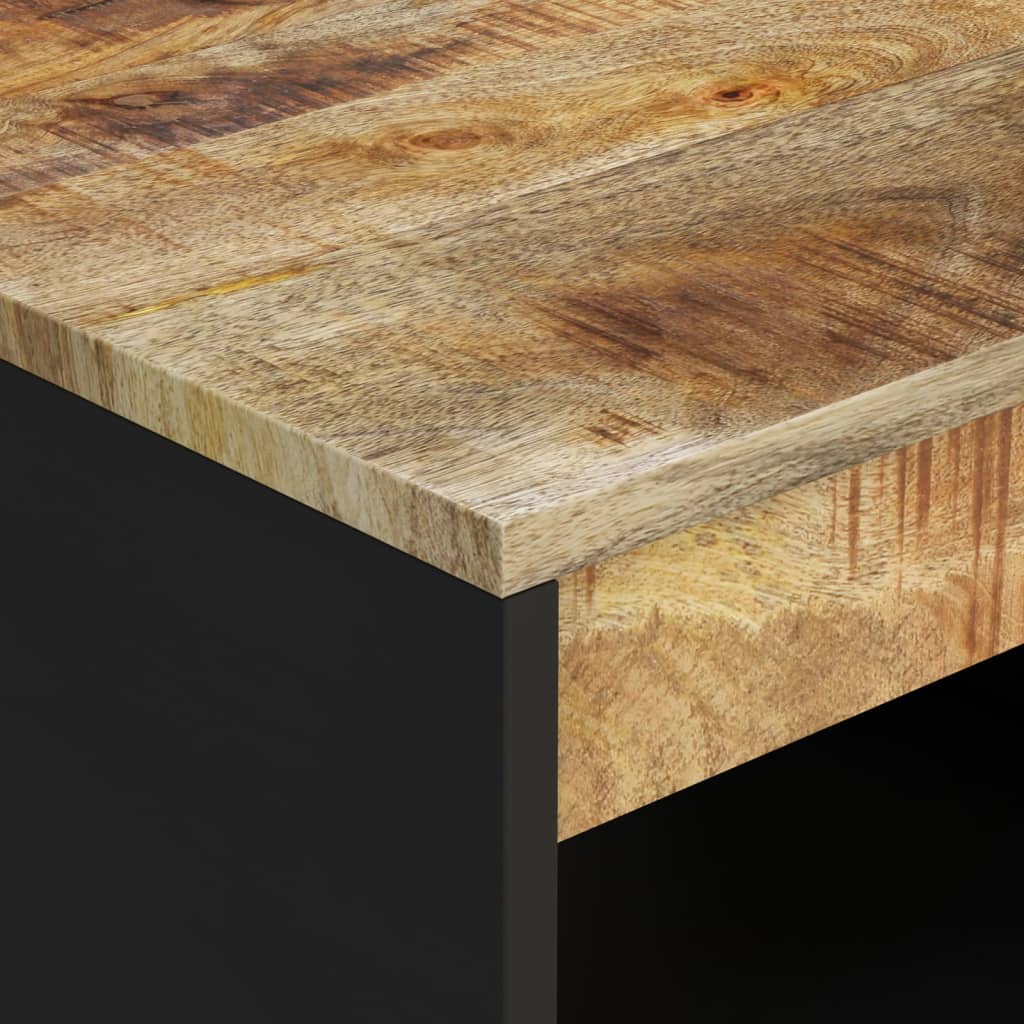 Table basse 90x50x40 cm bois de manguier massif - XIOS