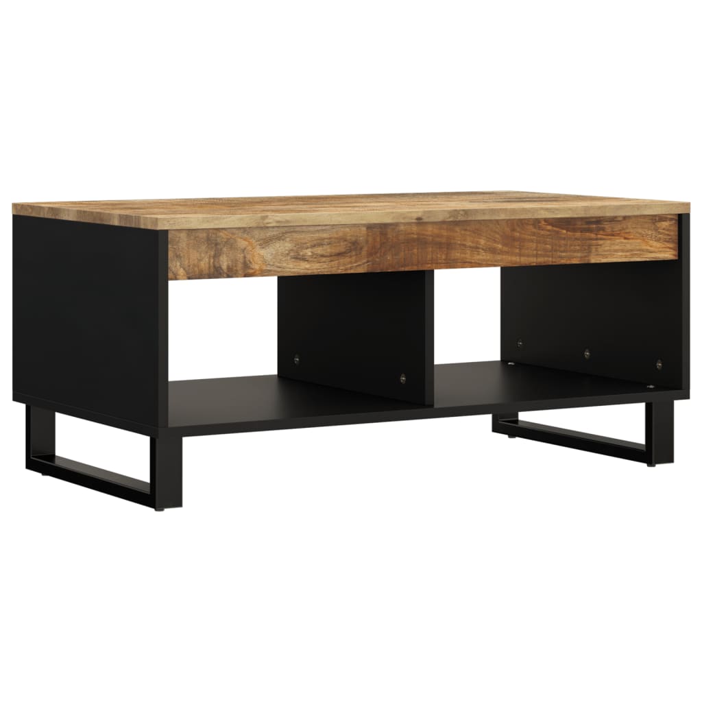 Table basse 90x50x40 cm bois de manguier massif - XIOS