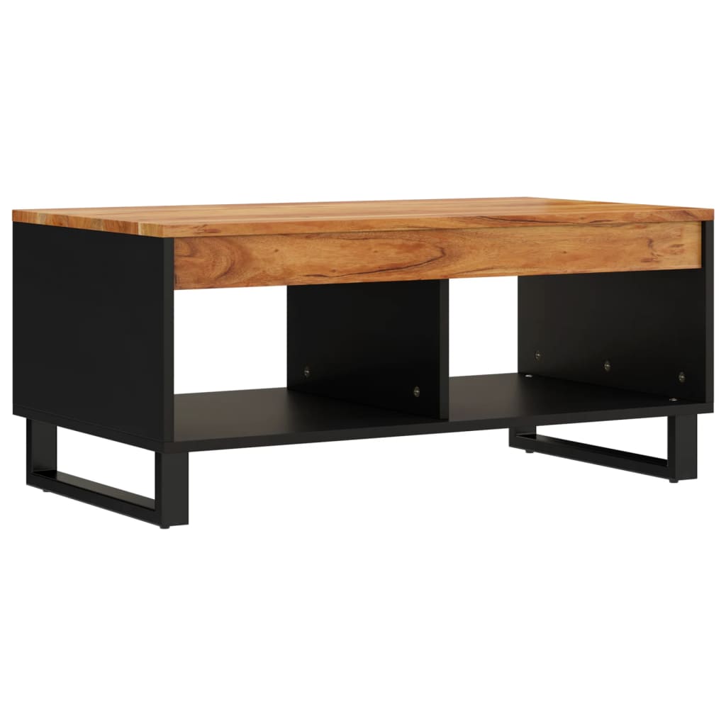 Table basse 90x50x40 cm bois d'acacia massif - XIOS