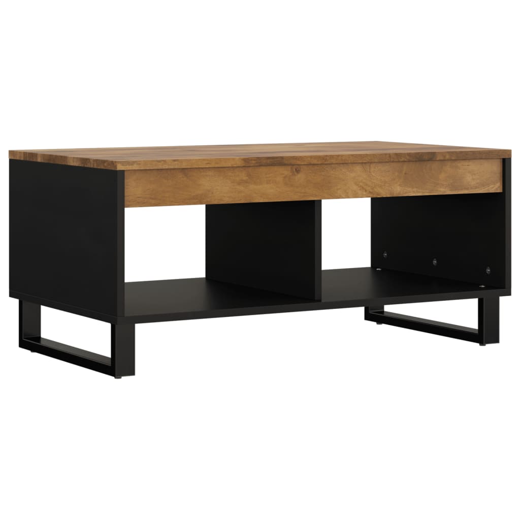 Table basse 90x50x40 cm bois de manguier massif - XIOS