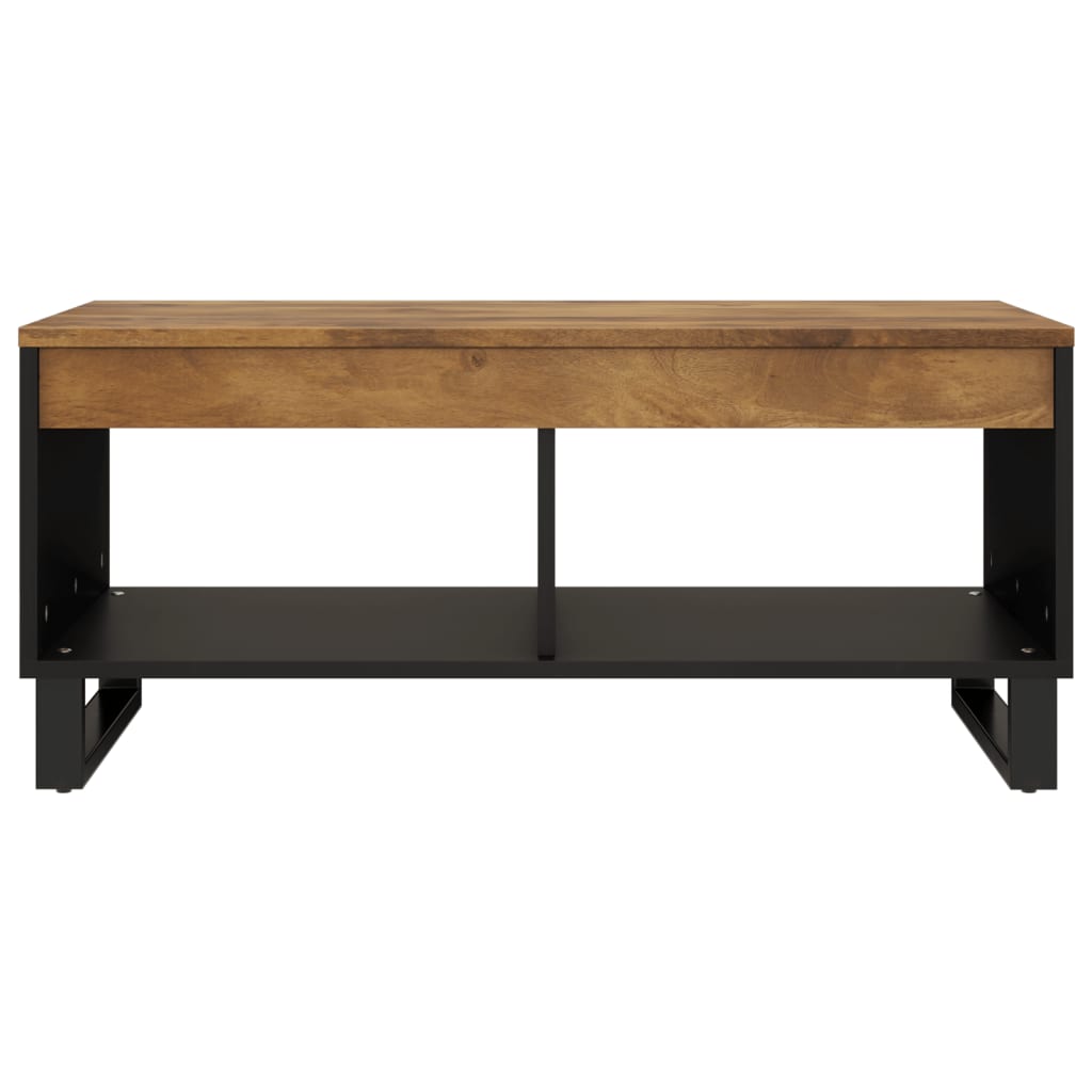 Table basse 90x50x40 cm bois de manguier massif - XIOS