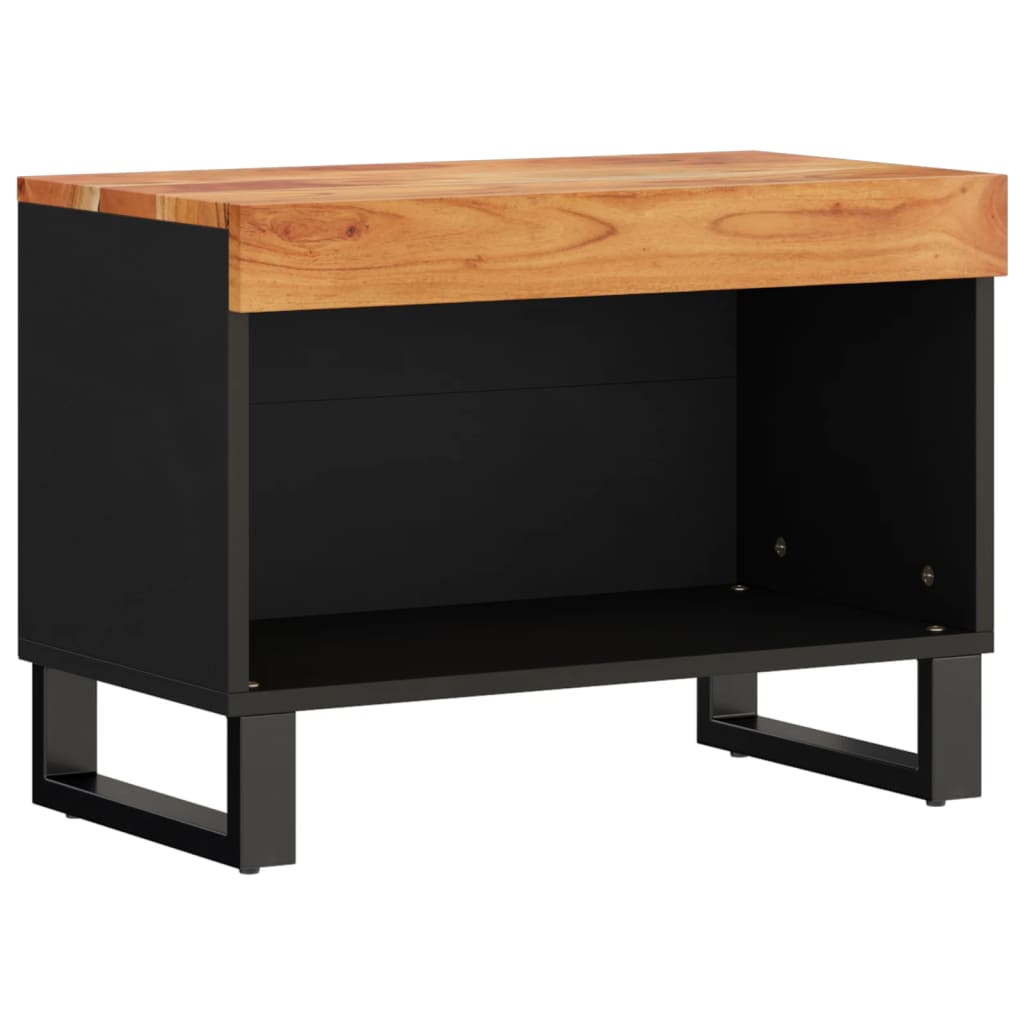 Meuble TV 60x33x43,5 cm bois d'acacia massif - XIOS