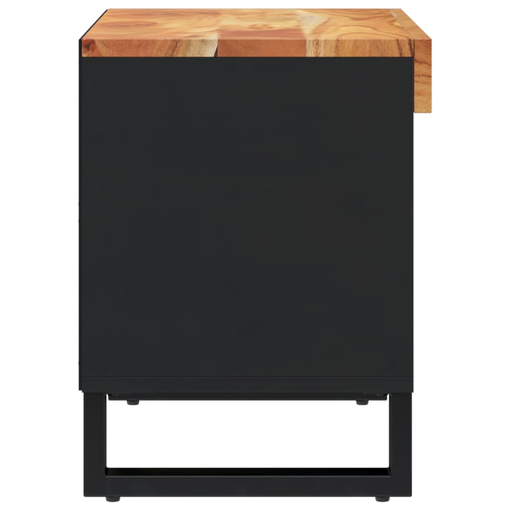 Meuble TV 60x33x43,5 cm bois d'acacia massif - XIOS
