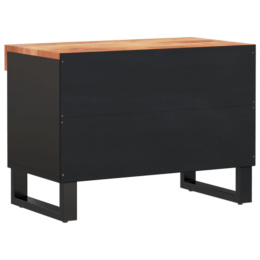 Meuble TV 60x33x43,5 cm bois d'acacia massif - XIOS