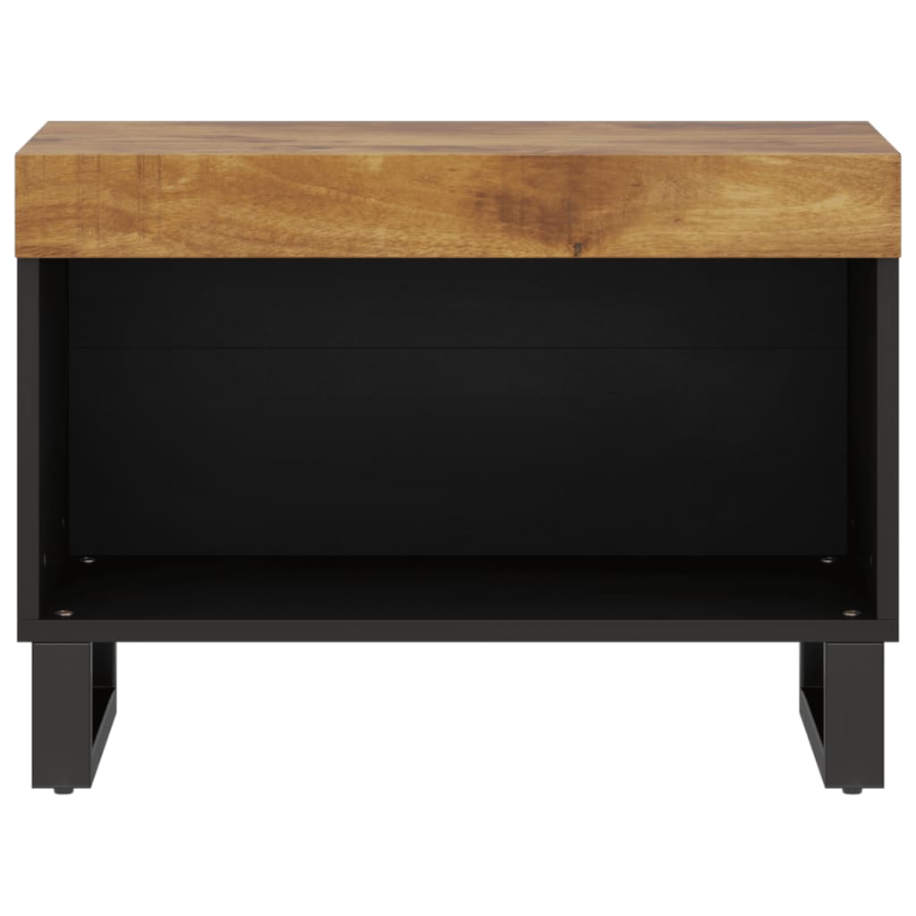Meuble TV 60x33x43,5 cm bois massif de manguier - XIOS