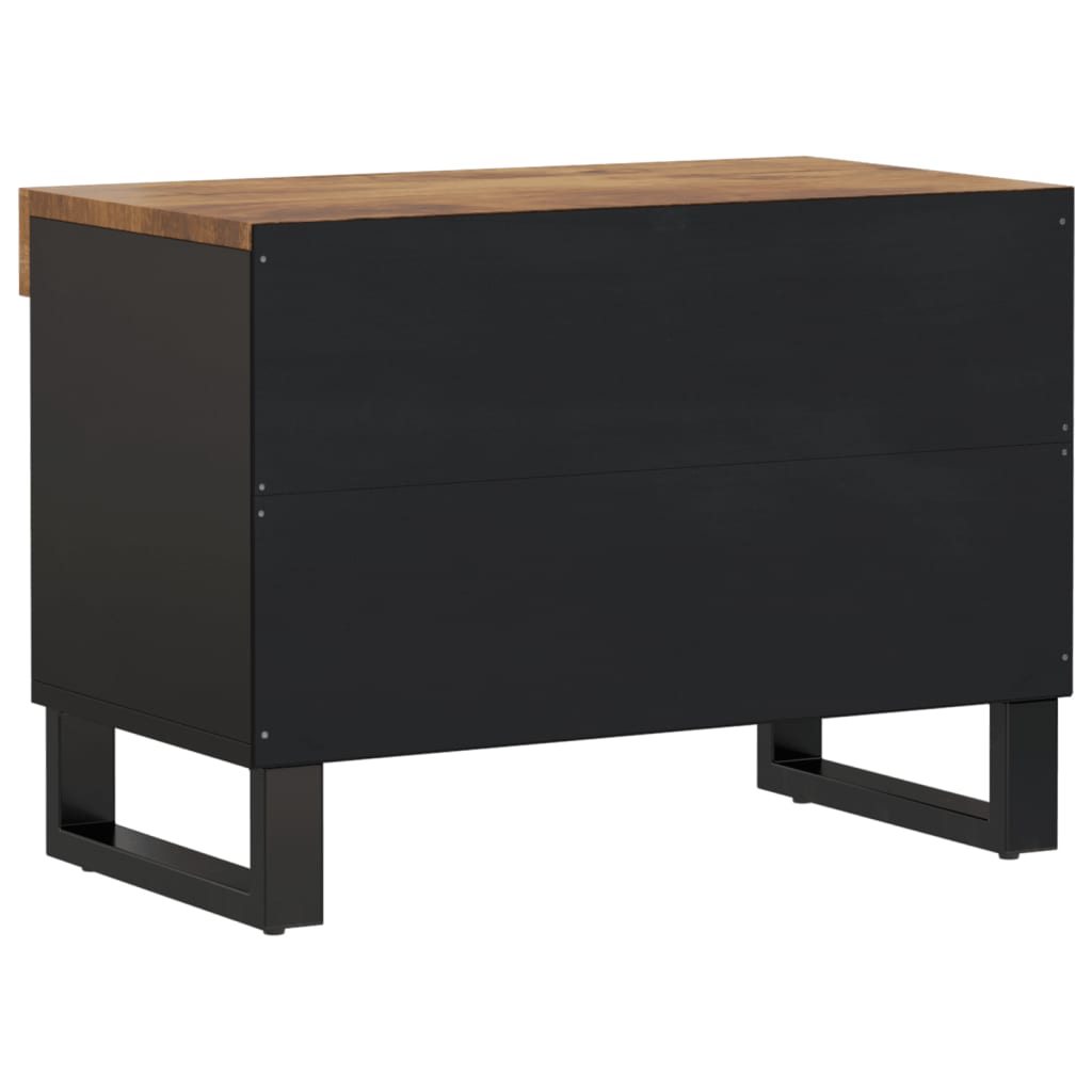 Meuble TV 60x33x43,5 cm bois massif de manguier - XIOS