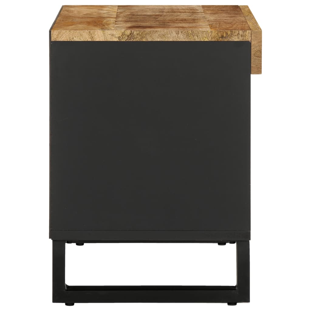 Meuble TV 85x33x43,5 cm bois massif de manguier - XIOS