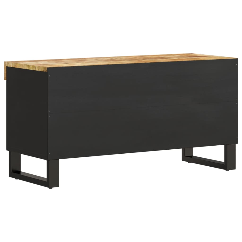 Meuble TV 85x33x43,5 cm bois massif de manguier - XIOS