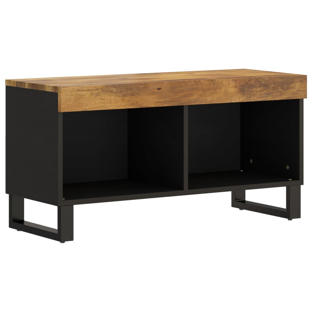 Meuble TV 85x33x43,5 cm bois massif de manguier - XIOS