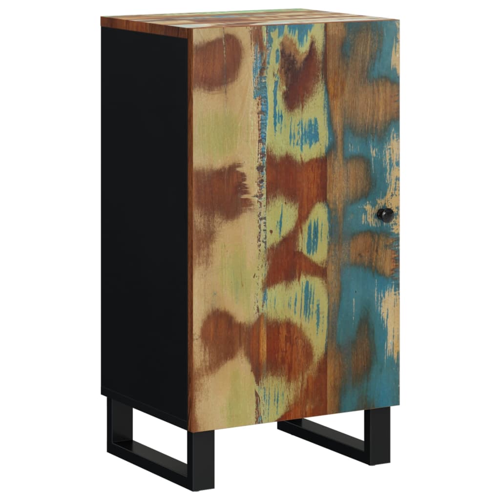 Buffet avec porte 40x31x75 cm bois massif de récupération - XIOS