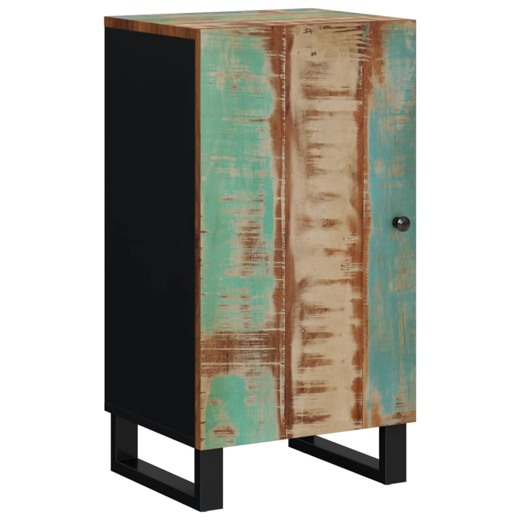Buffet avec porte 40x31x75 cm bois massif de récupération - XIOS