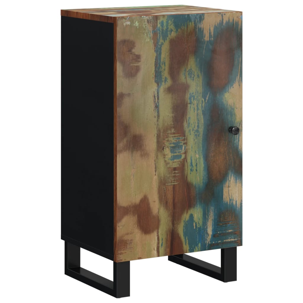 Buffet avec porte 40x31x75 cm bois massif de récupération - XIOS