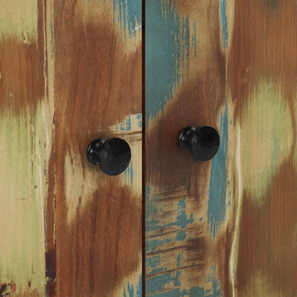 Buffet avec 2 portes 60x33x75 cm bois massif de récupération - XIOS