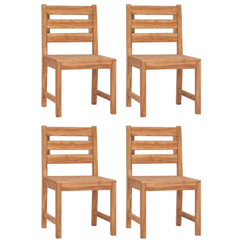 Ensemble à manger de jardin 5pcs Bois de teck massif