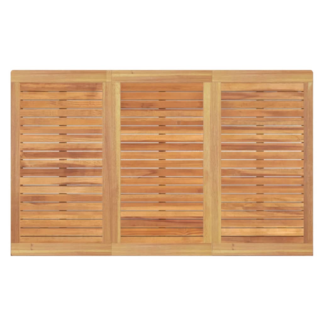 Ensemble à manger de jardin 4 pcs Bois de teck massif