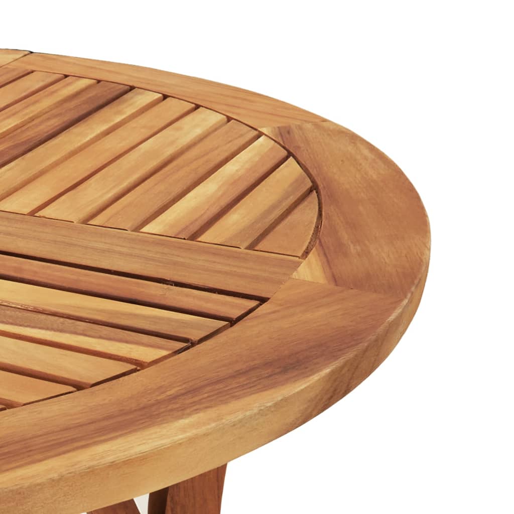 Ensemble à manger de jardin 5 pcs Bois d'acacia solide