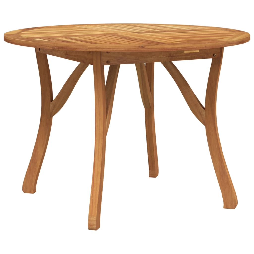 Ensemble à manger de jardin 5 pcs Bois d'acacia solide