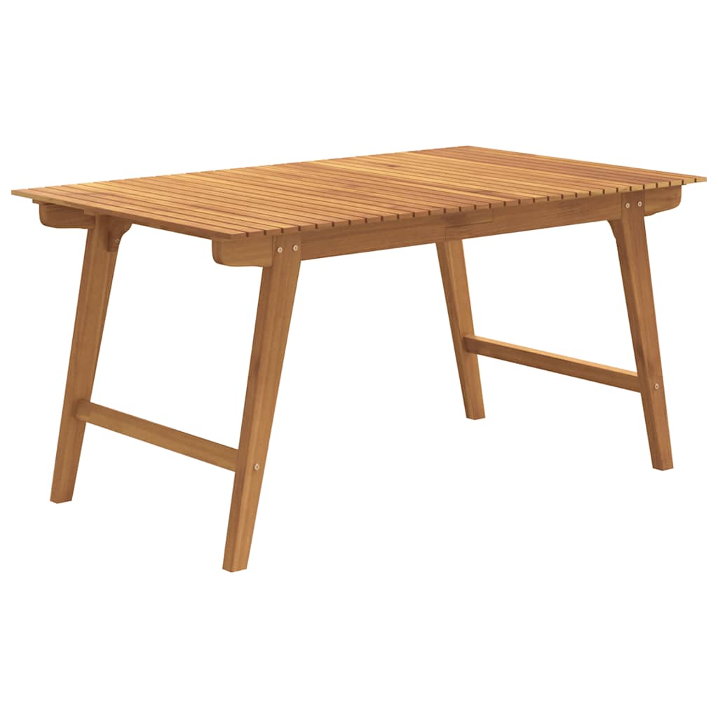 Ensemble à manger de jardin 5 pcs Bois d'acacia solide