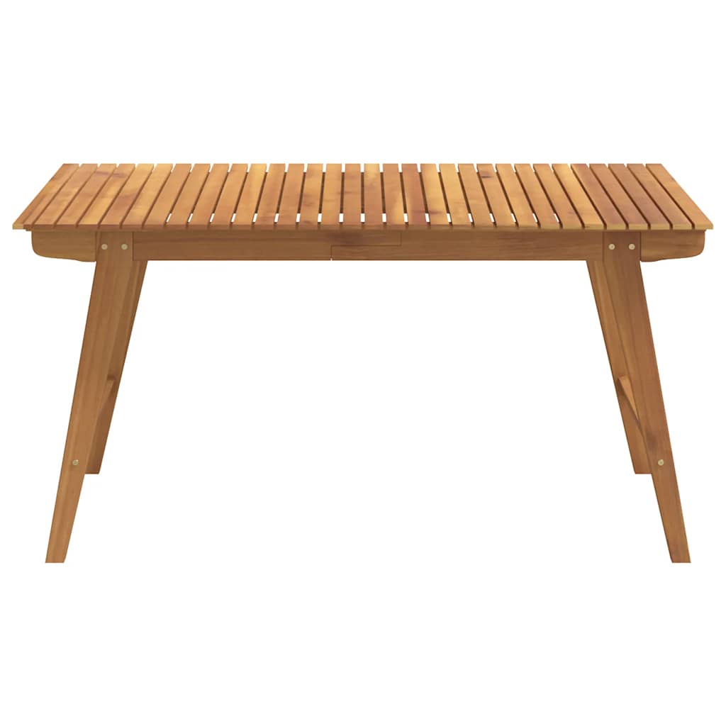 Ensemble à manger de jardin 5 pcs Bois d'acacia solide
