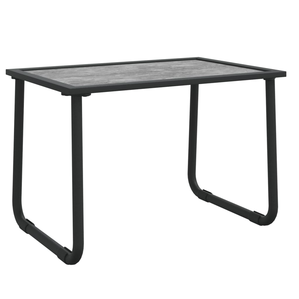 Salon de jardin avec coussins 3 pcs anthracite acier - XIOS