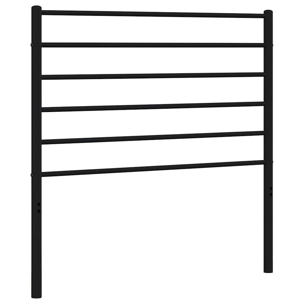 Tête de lit métal noir 100 cm - XIOS