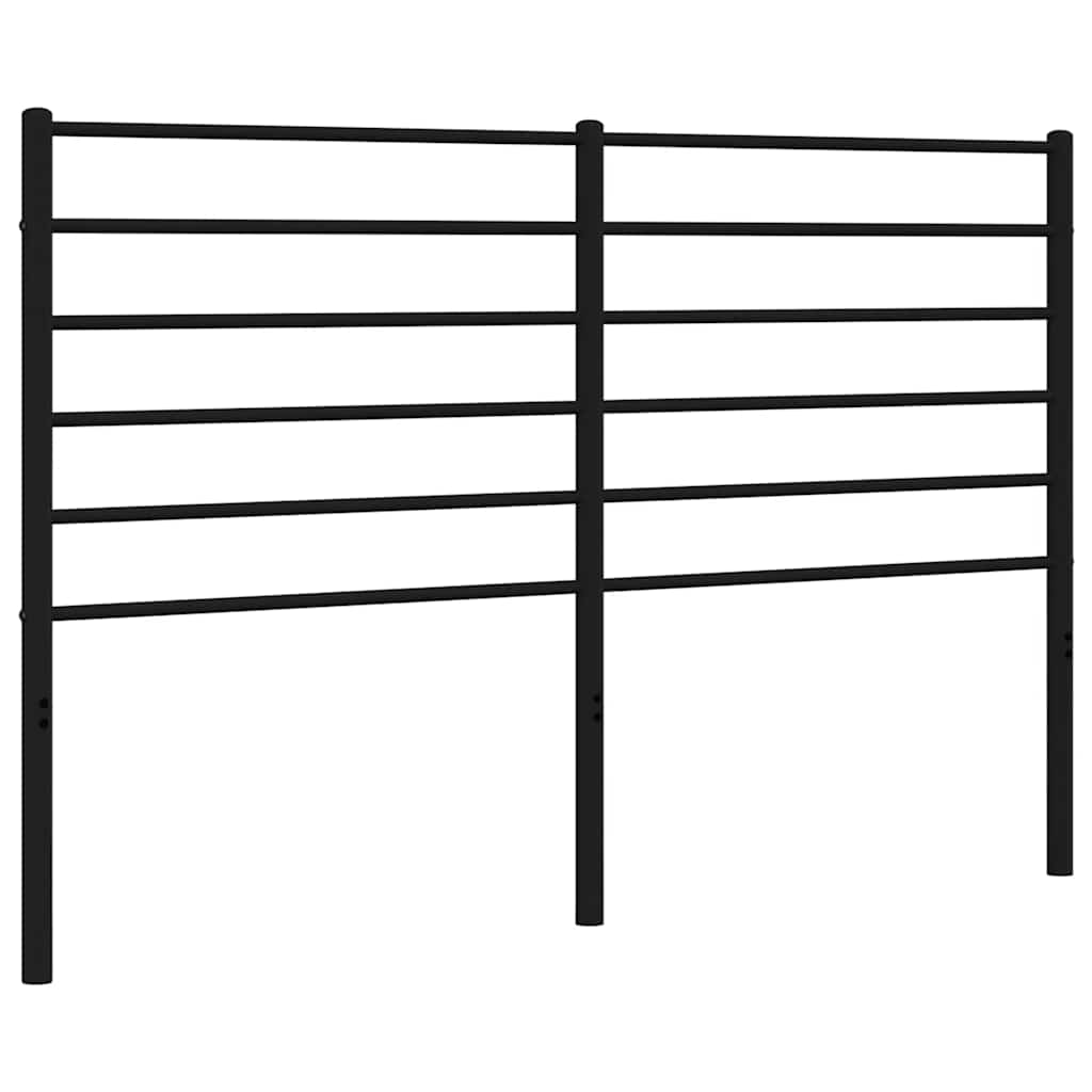 Tête de lit métal noir 140 cm - XIOS