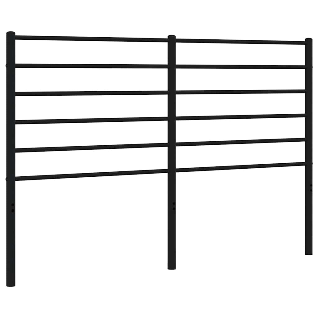 Tête de lit métal noir 150 cm - XIOS