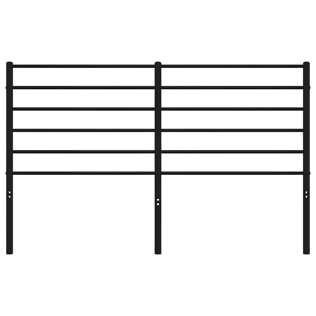 Tête de lit métal noir 150 cm - XIOS