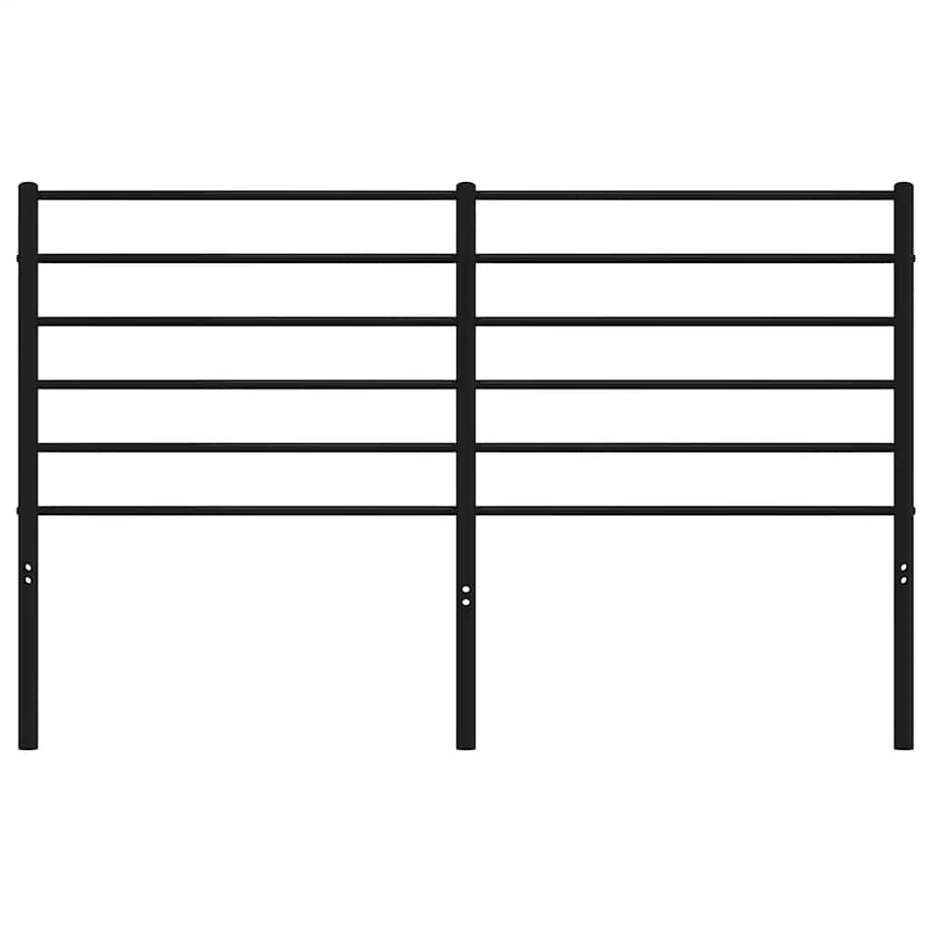 Tête de lit métal noir 160 cm - XIOS
