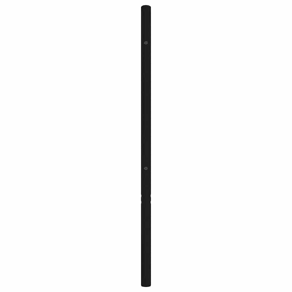 Tête de lit métal noir 193 cm - XIOS