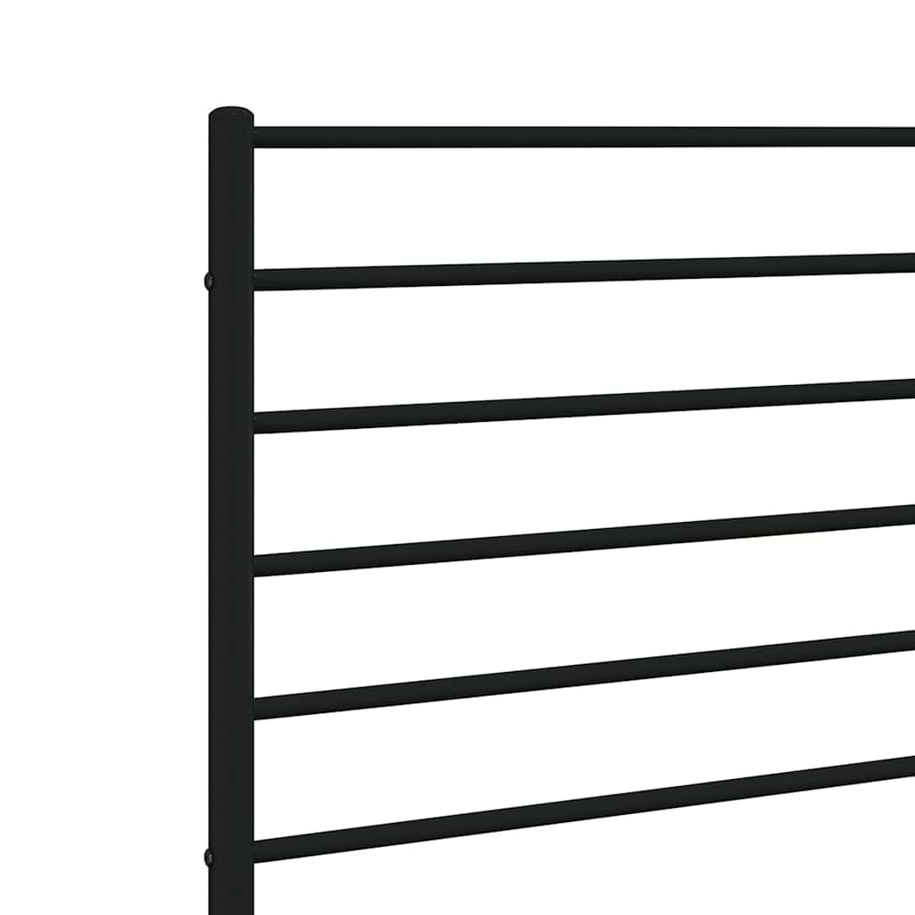 Tête de lit métal noir 193 cm - XIOS