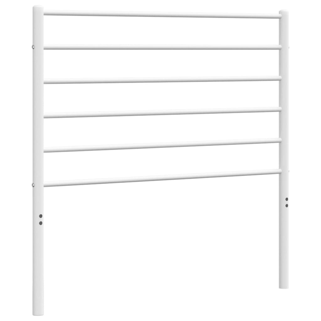 Tête de lit métal blanc 80 cm - XIOS