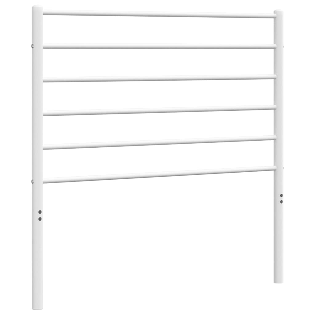 Tête de lit métal blanc 100 cm - XIOS