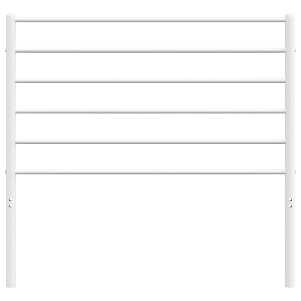 Tête de lit métal blanc 100 cm - XIOS